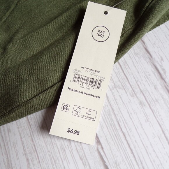 2-Pack No Boundaries Knit Maxi Skirt in Just Red and Sea Turtle, XXS - Picture 7 of 9